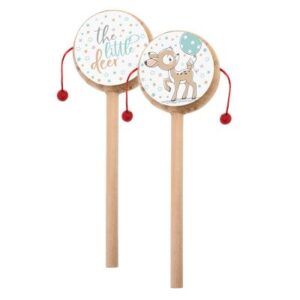 μπομπονιερα ξυλινο τυμπανακι